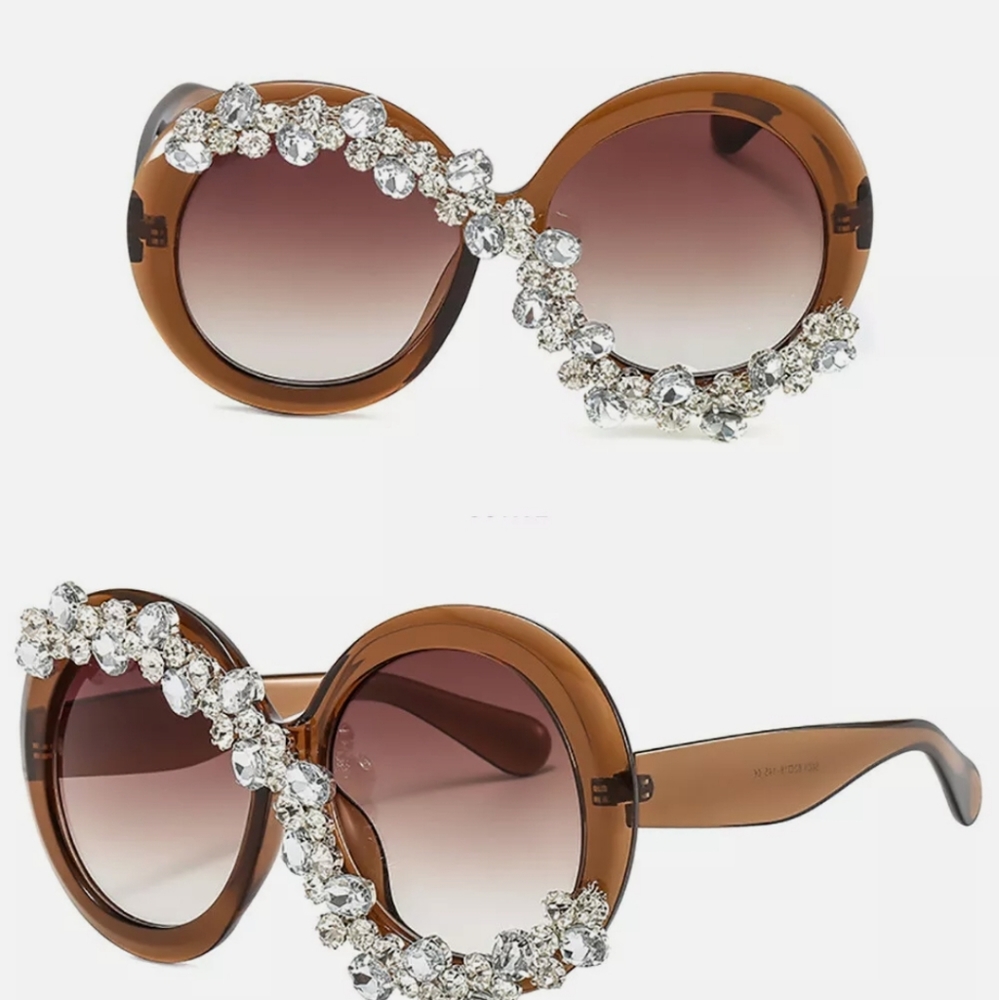 Oversized Bling Sunglasses